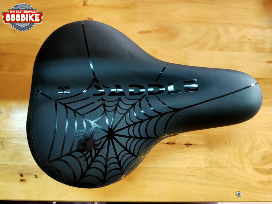 เบาะสำหรับจักรยานแบบหนานุ่ม จัมโบ้ " SPYDER SADDLE " มีสปริง