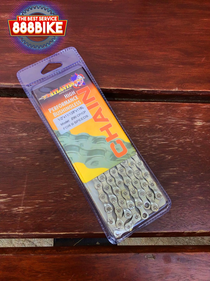 โซ่จักรยาน ATLANTIS, Z90 bicycle speed โซ่ 9 Speeds Chain