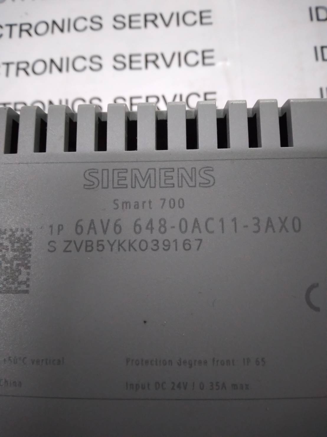 6AV6 648-0AC11-3AX0 SMART 700 HMI " SIEMENS "