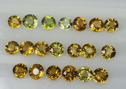 มาลีการ์เน็ต (Mali Garnet) 2.50 กะรัต 20 ชิ้น