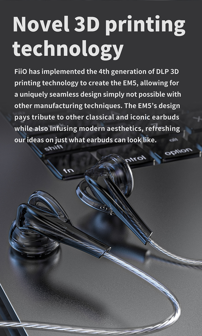 ขาย FiiO EM5 หูฟัง Earbud เทพ ไดรเวอร์ Dynamic เคลือบ Beryllium