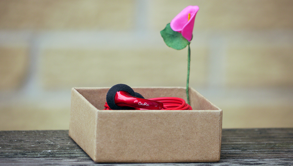 ขาย colared C01 หูฟังระดับ HiFi กำลังขับ 32 ohm สายแบบชุบเงินถัก เสียงดี ราคาประหยัด