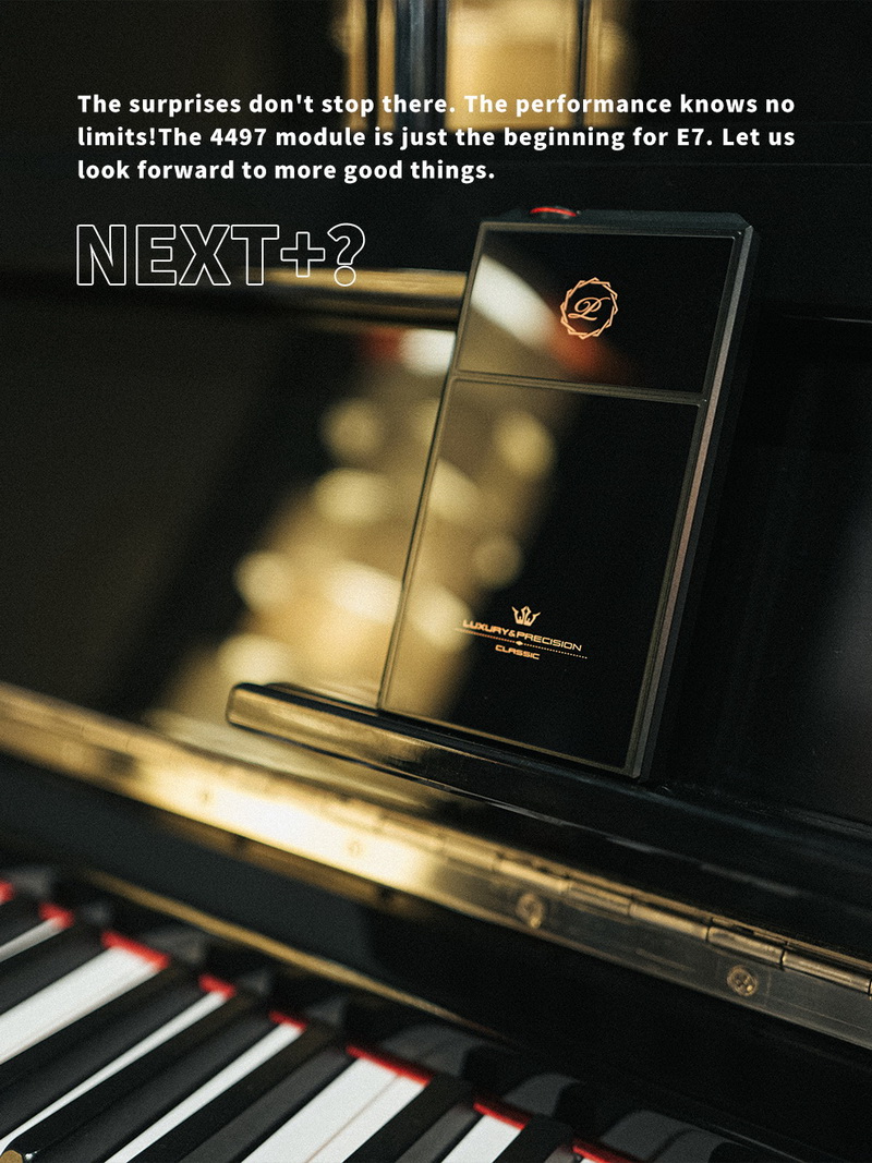 Luxury & Precision E7 DAP เทพ เครื่องเล่นเพลงพกพารุ่นเรือธง โมดูลาร์ซีรีส์ 7 ใหม่ ประกันศูนย์ไทย