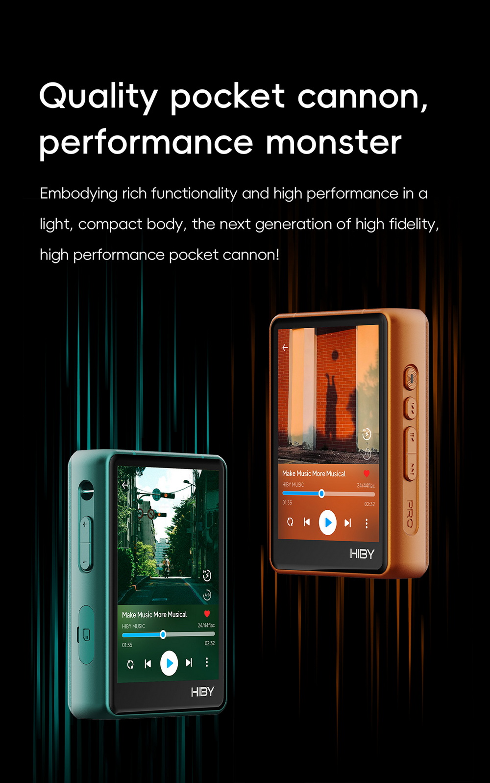 Hiby R3PROii DAP พกพา ชิป CS43198 x2 รองรับ MQA, Bluetooth5.1, LDAC, Dual Hi-Res ประกันศูนย์ไทย