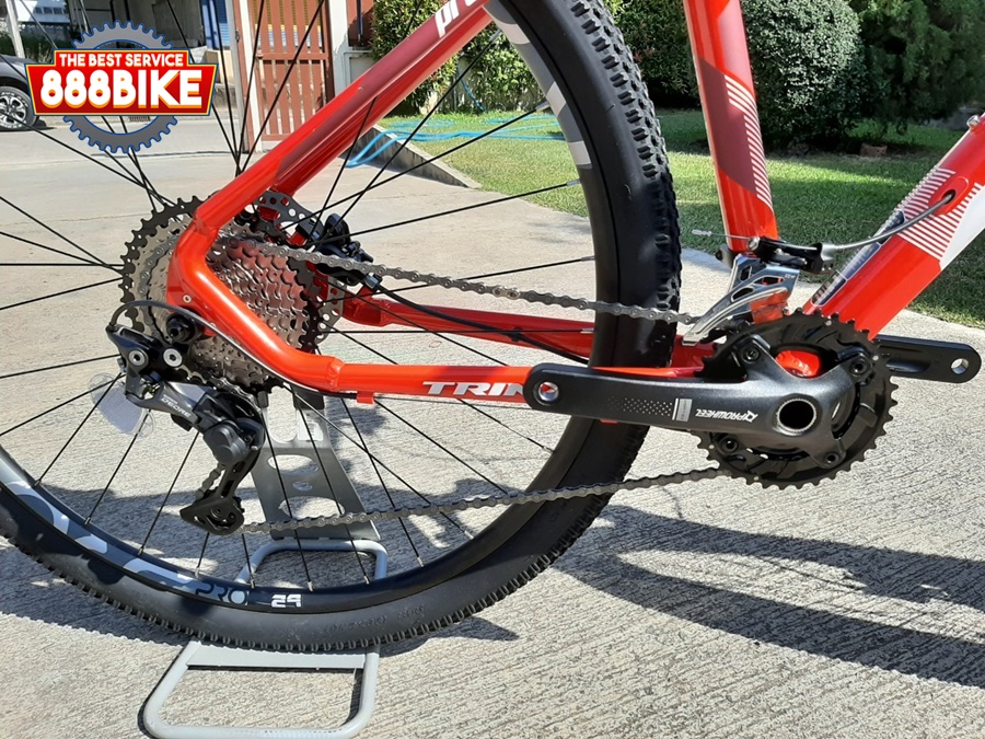 จักรยานเสือภูเขา TRINX X7 PRO 29ER ดิสก็นำมัน X-SPARK / SHIMANO DEORE 2X11 สปีด / THRU AXLE 12x142