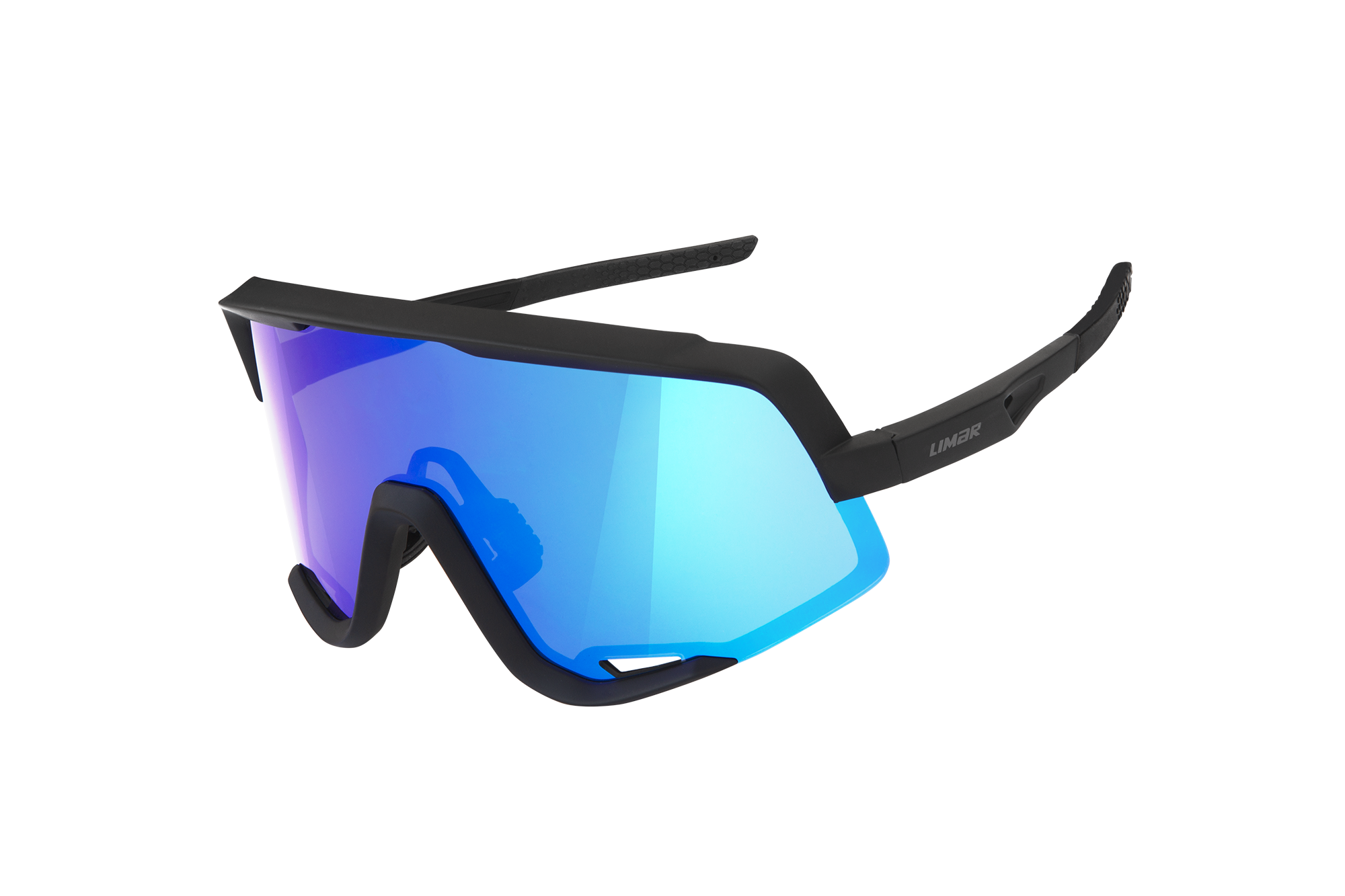 แว่นกันแดด Limar CAOS cycling sungalsses กรอบแว่นผลิตจาก Grilamid TR90 น้ำหนักเบา ยืดหยุ่น และทนทานมากกว่าโพลีคาร์บอเนตทั่วไป ป้องกันรังสี UV400 ได้ 100%