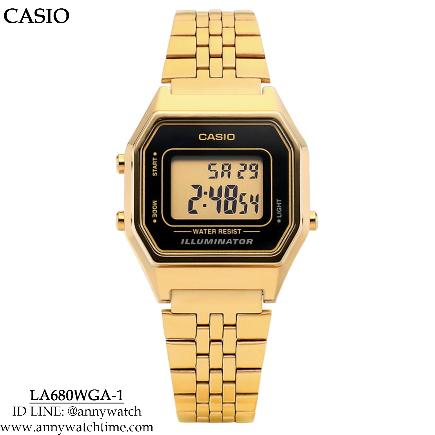 CASIO LA680WGA-1
