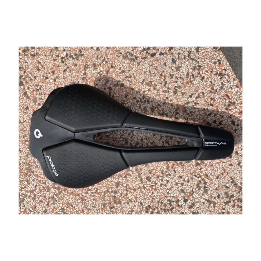 เบาะจักรยานแบรนด์ PROLOGO รุ่น SCRATCH-M5 PAS TIROX 140 HARD BLACK AM