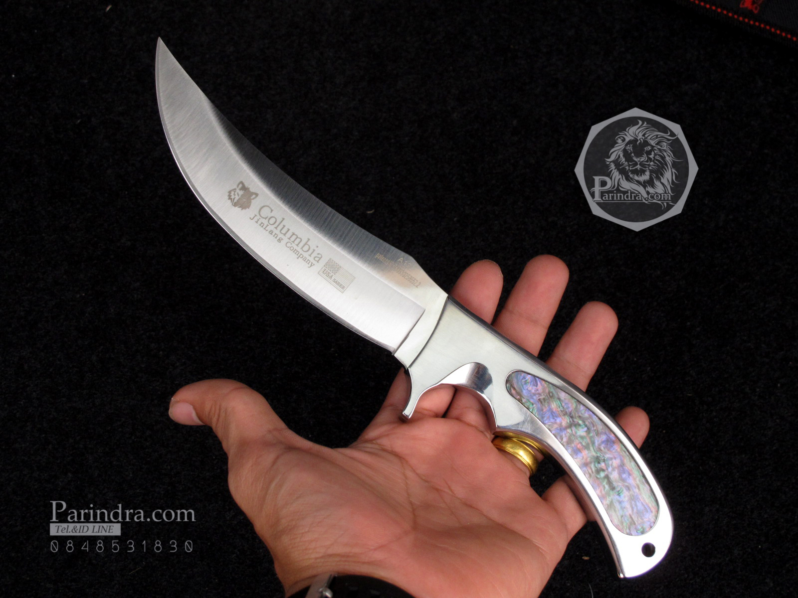 มีดใบตาย COLUMBIA รุ่น A12 Persia Warrior ด้ามลายมุก ที่แฝงกลิ่นอายชาวเปอร์เซีย