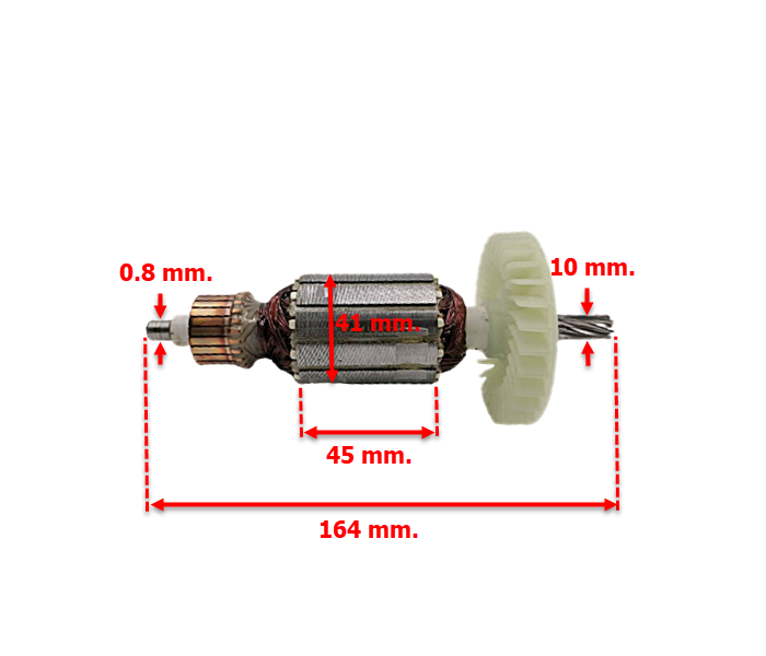 ทุ่น เลื่อยวงเดือน มาคเทค Maktec-Makita MT560, MT580, MT582, MT583, M5801, M5802 (DCA)