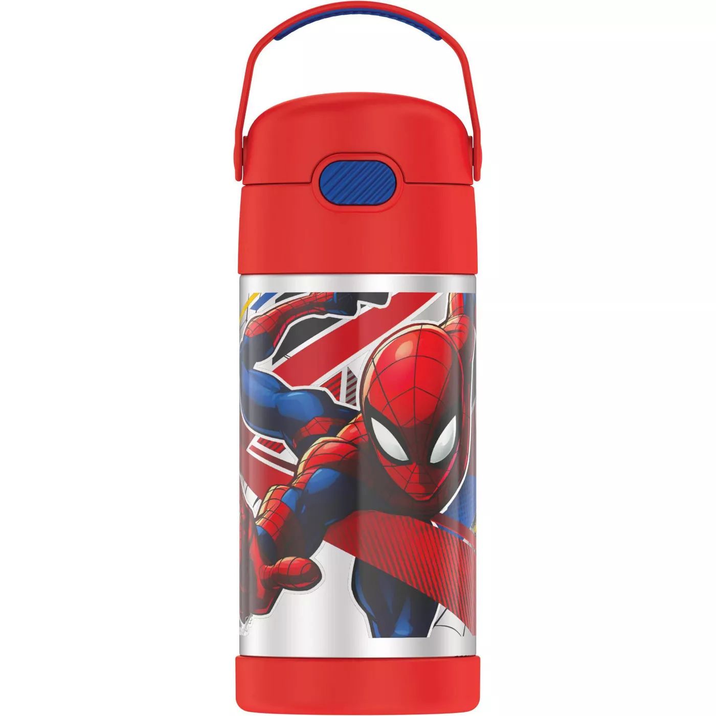 กระติกน้ำเก็บความเย็น Thermos Spider-Man 12oz FUNtainer Water Bottle with Bail Handle - Red