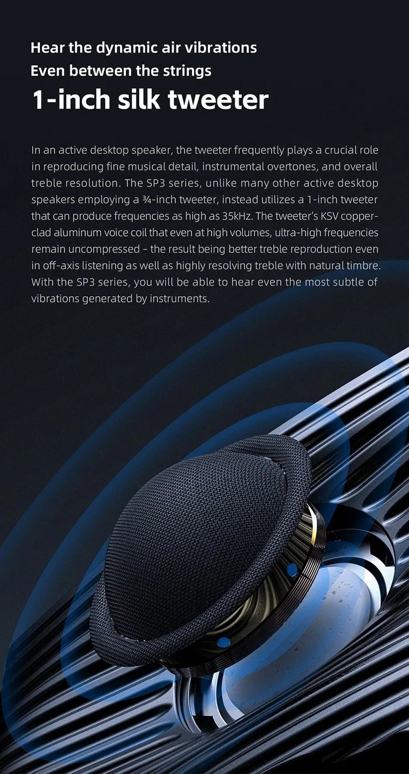 FiiO SP3 BT สุดยอดลำโพง Bluetooth Active Speakers ระดับ High Fidelity รองรับ LDAC, Dual Hi-Res ประกันศูนย์ไทย