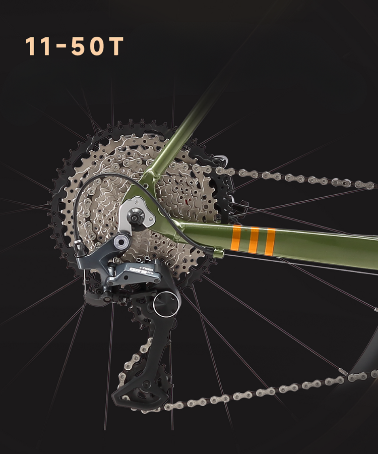 จักรยานแกรเวล 2025 blueprint GR9 GRAVEL007 2 ล้อแม็กนีเซียม SUPER MAGNESIUM™ | 11 สปีด | ยาง 700x40C | น้ำหนัก 10.9 กก.