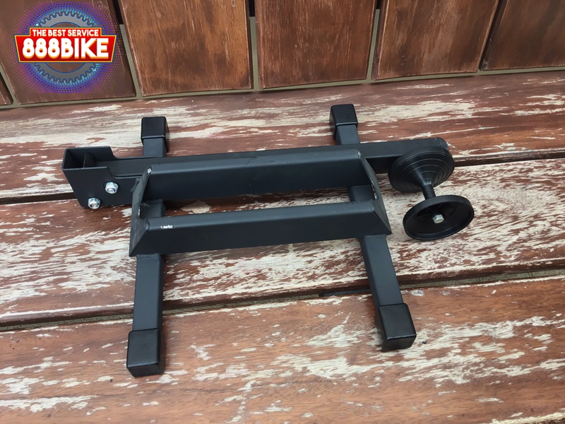 ขาตั้งจักรยาน แบบล็อคล้อจักรยาน E-HS026 สีดำล้วน