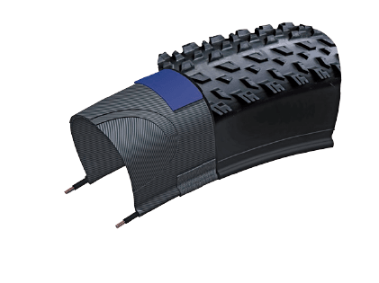 ยางนอกขอบพับ CHAOYANG ROCK WOLF GRAVITY , W113126, ENDURO TIRE, 27.5X2.6