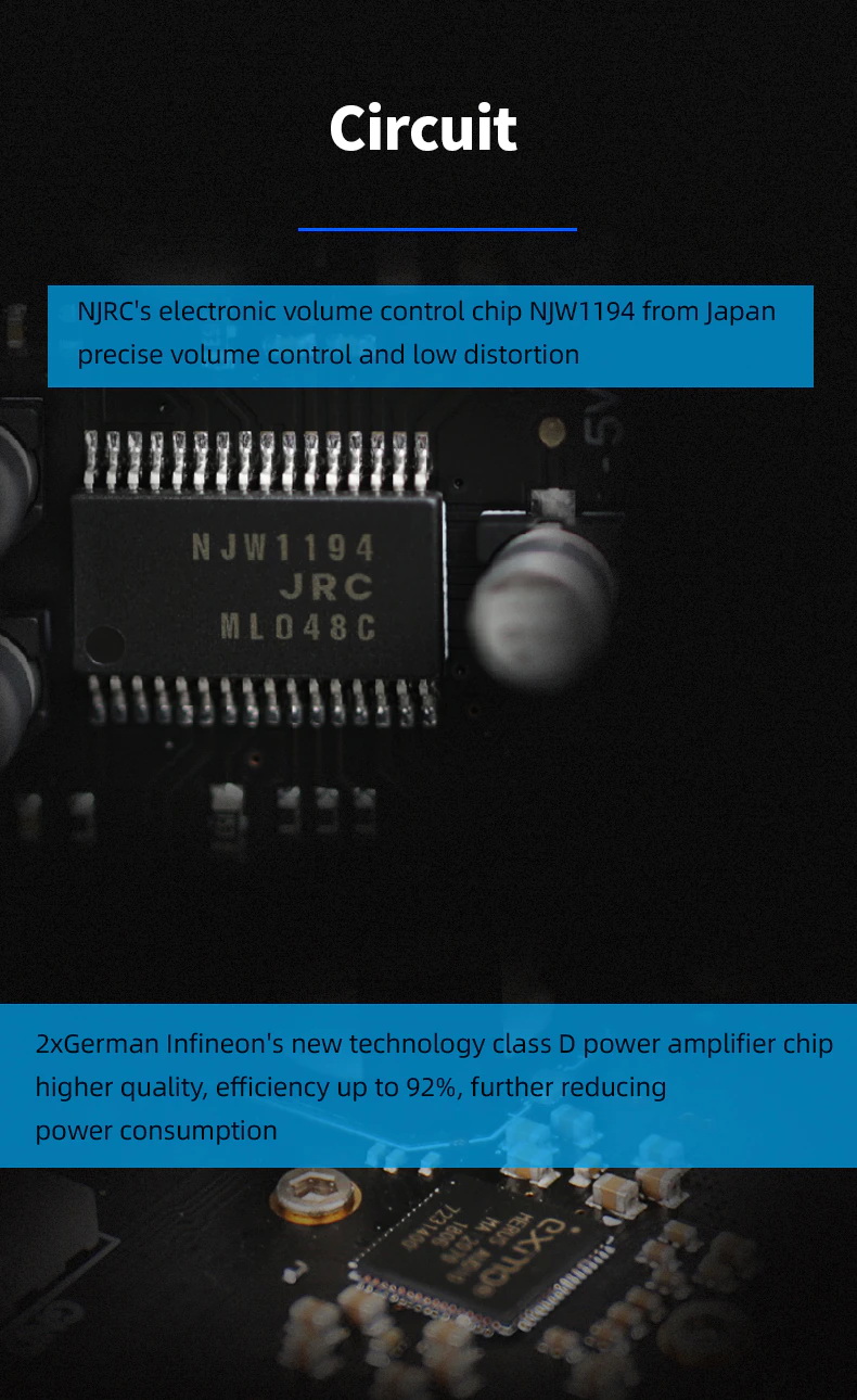 ขาย SMSL DA-9 แอมป์ตั้งโต๊ะระดับ Hi-Res รองรับ Bluetooth5.0 ประกันศูนย์ไทย