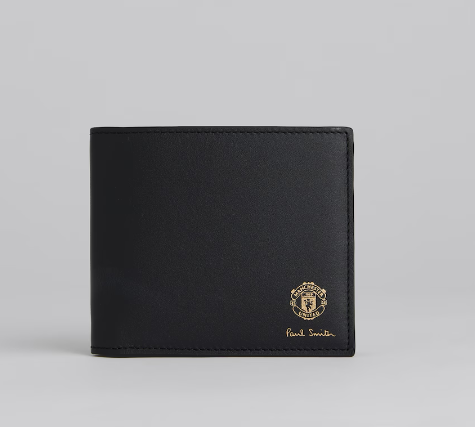 กระเป๋าสตางค์แมนยู หนังลายพิมพ์ Stretford ของ Manchester United x Paul Smith ของแท้