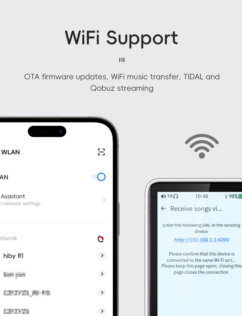 HiBy R1 เครื่องเล่นเพลงจิ๋ว ชิป DAC CS43131 จอทัชสกรีน รองรับ Dual Hi-Res ประกันศูนย์ไทย