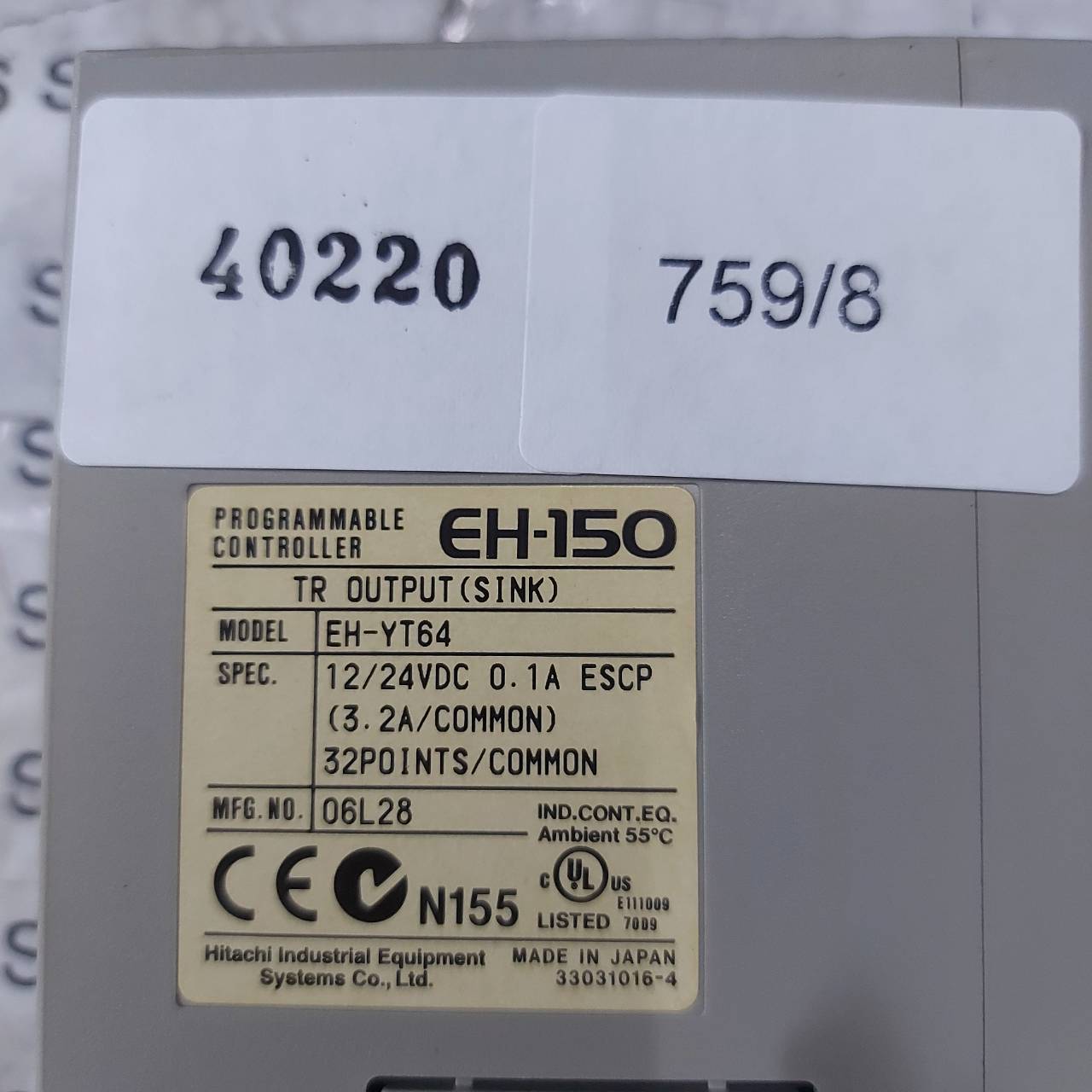 EH-YT64 PLC " HITACHI "