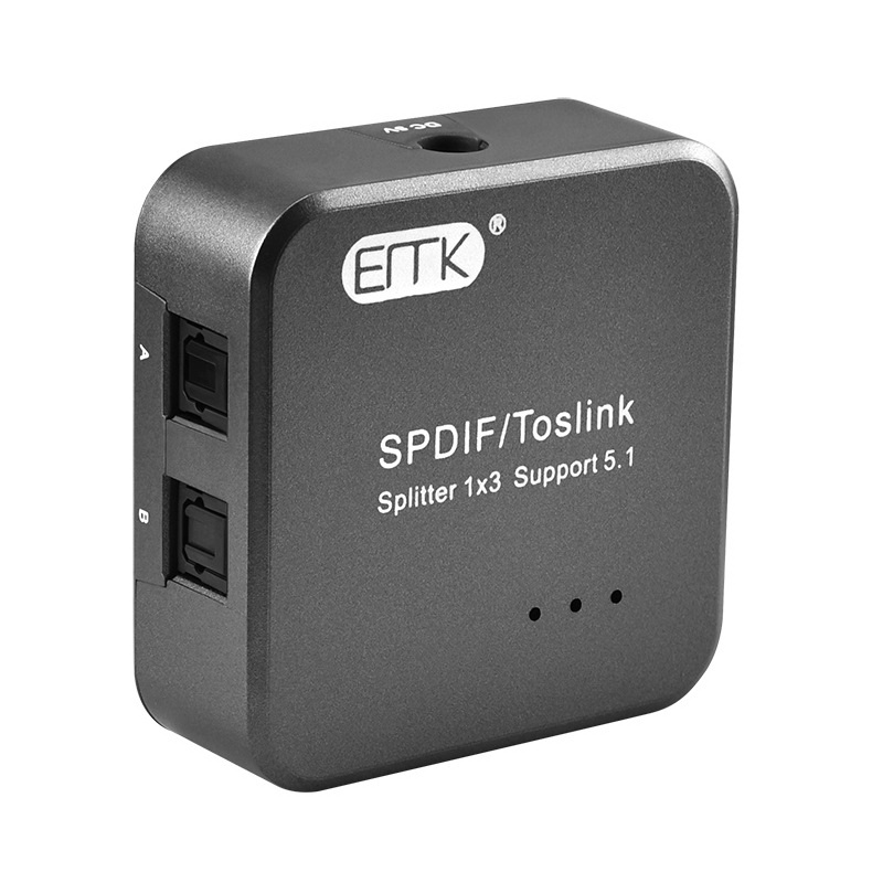 ขาย ERTK Optical Splitter แบบเข้า 1 ออก 3 หัว รองรับ 5.1