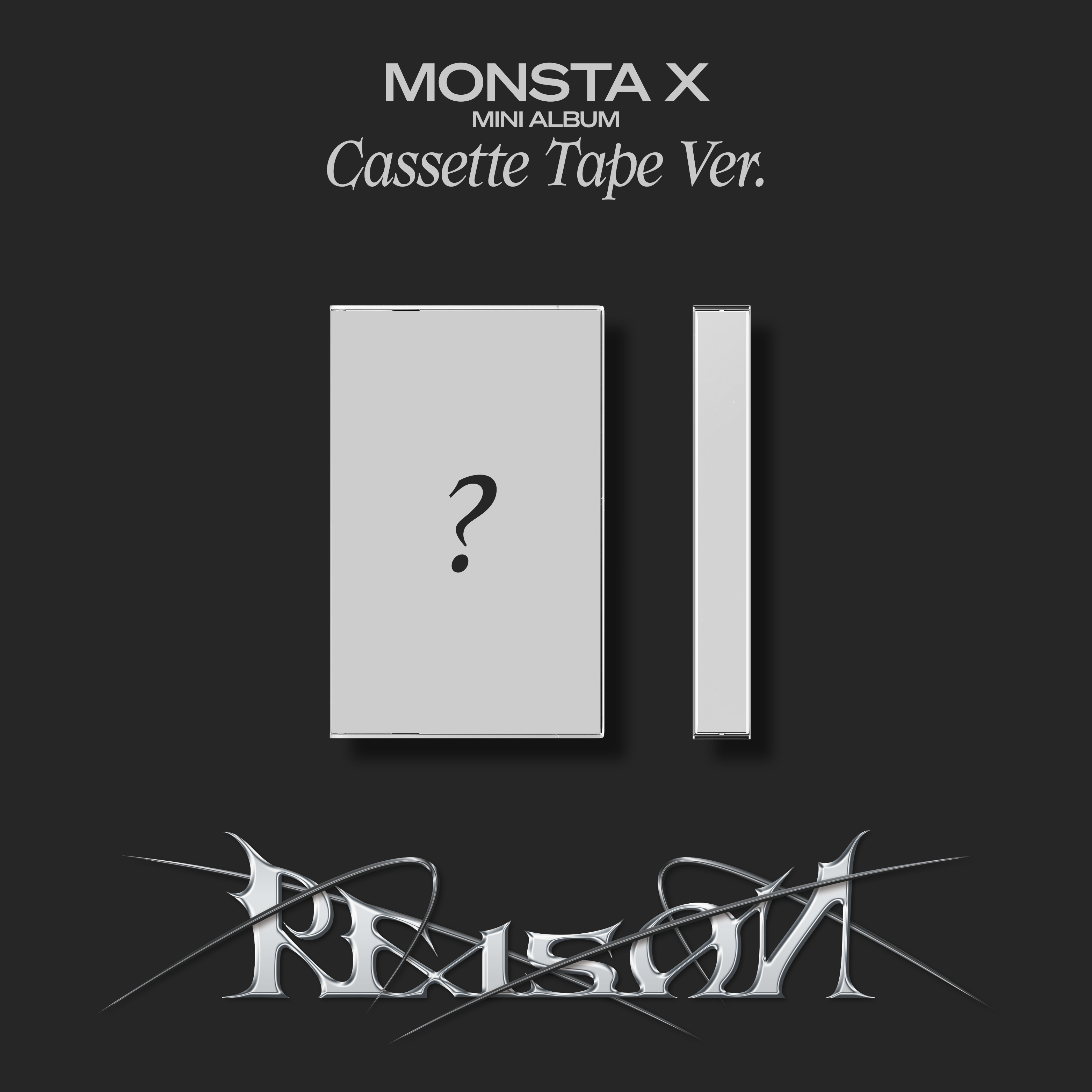 #MONSTA X - 12th Mini Album [REASON] (Cassette Tape Ver.) -เข้าไทยต้น กพ.-