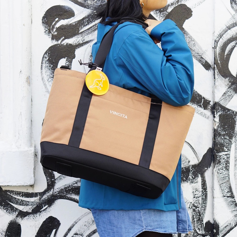 Vincita กระเป๋าแฮนด์ TOTE BAG TO-TE สำหรับจักรยานบรอมตัน - Vincita TO-TE FRONT BAG B071B