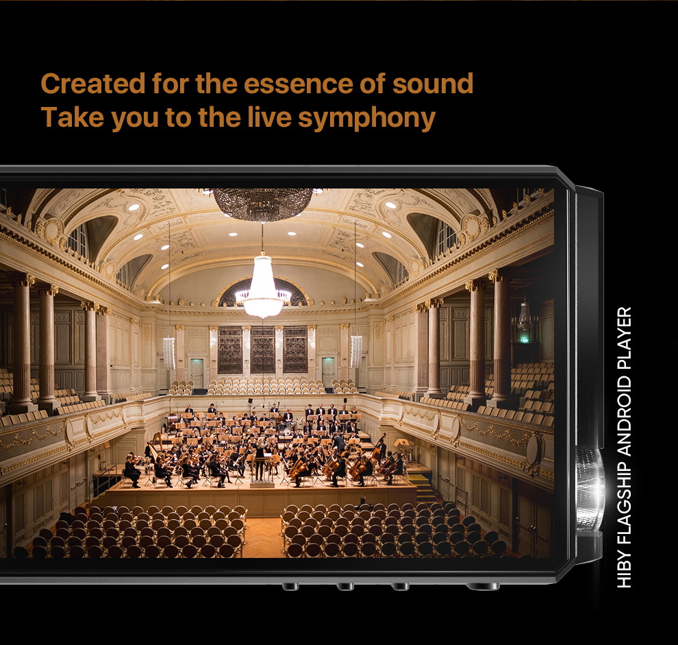 HiBy R8 Dap พกพา ชิป Dual AK4497 DAC รองรับ Hi-Res