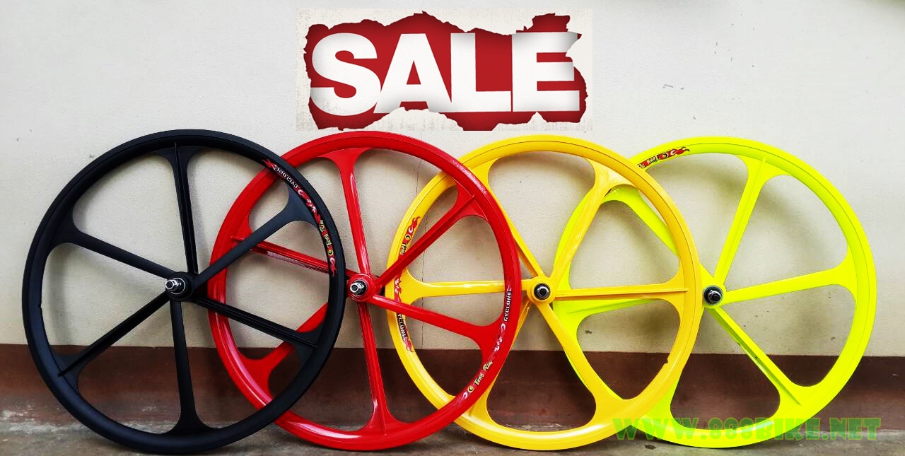 ล้อแม็ก 6 ก้าน TENY Rims 26 นิ้ว(เฉพาะล้อหน้า)