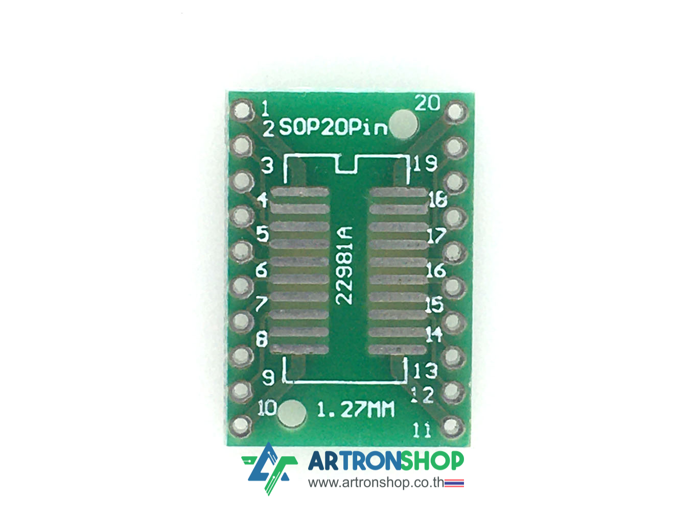 PCB Adapter SOP20 SSOP20 TSSOP20 to DIP20