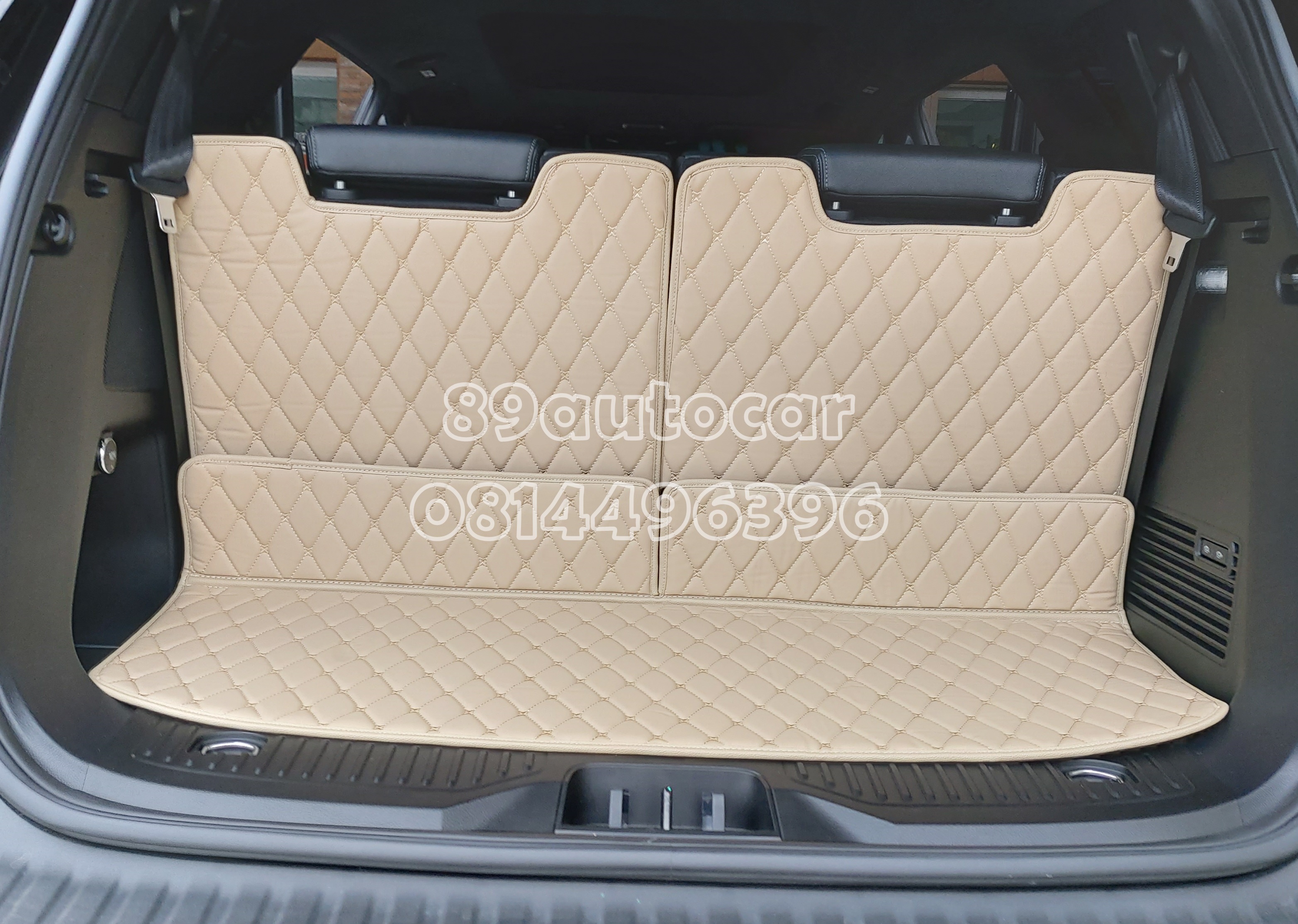 พรมปูพื้นรถยนต์ ปูพื้นรถ Ford Everest 2015-2022 เข้ารูป เต็มคัน