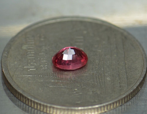 อัญมณีทับทิมสยาม (Ruby ) 0.47 กะรัต (0398)