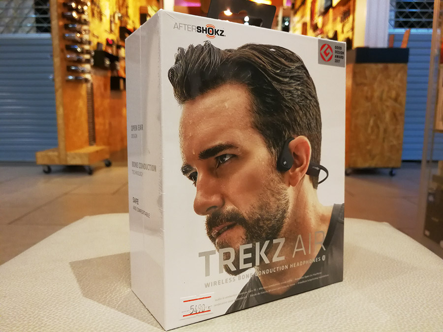 Aftershokz Trekz Air รุ่นท๊อป หูฟังออกกำลังกาย ไร้สาย ระบบ Bone conduction เบาสบาย เสียงเทพ ได้ยินเสียงรอบข้างและปลอดภัย