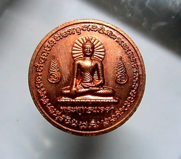 เหรียญพระพุทธเมตตา หลัง พระแม่โพสพ พระแท้ไม่ทราบที่ เหรียญที่2