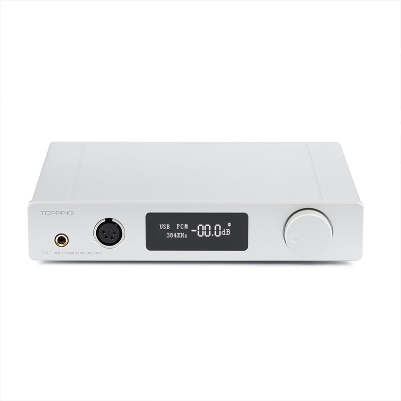 ขาย TOPPING DX7 DAC/AMP ตั้งโต๊ะชุดใหญ่ระดับ Hi-Res รองรับ DSD มาพร้อม Remote control