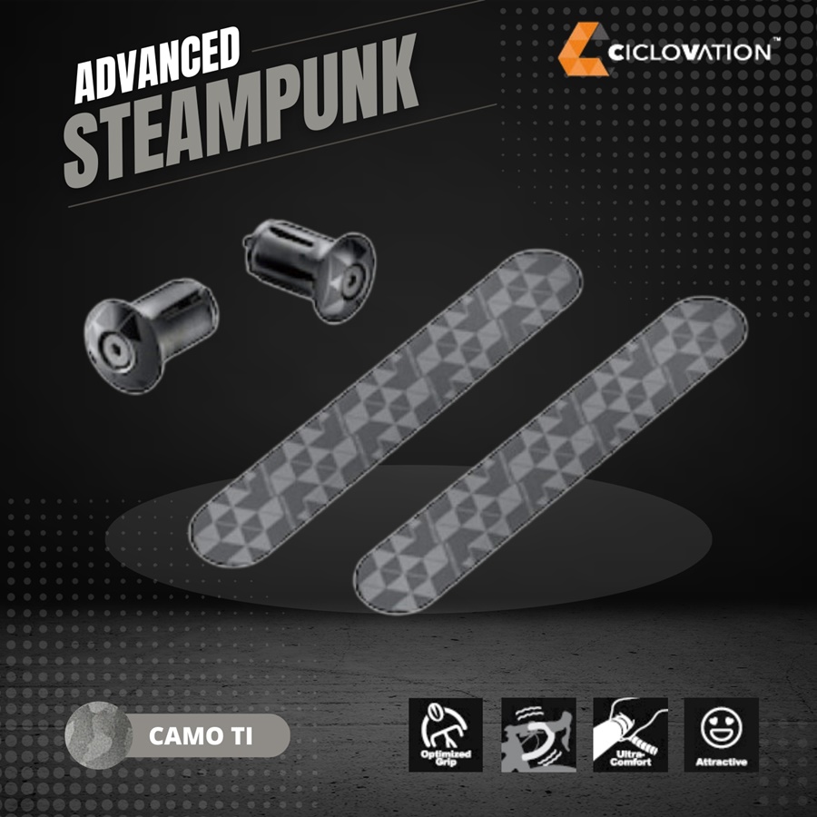 ผ้าพันแฮนด์ CICLOVATION Advanced Leather Touch - Steampunk