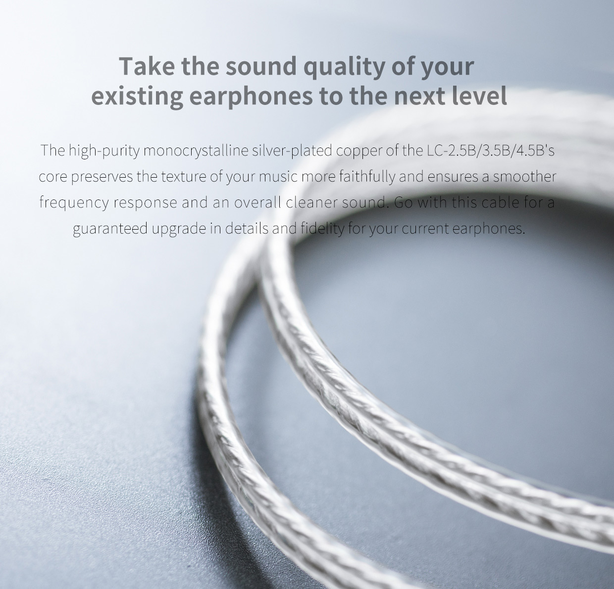 ขาย FiiO LC-2.5B สายอัพเกรดหูฟังขั้ว MMCX สำหรับ Shure/Westone/JVC/FiiO