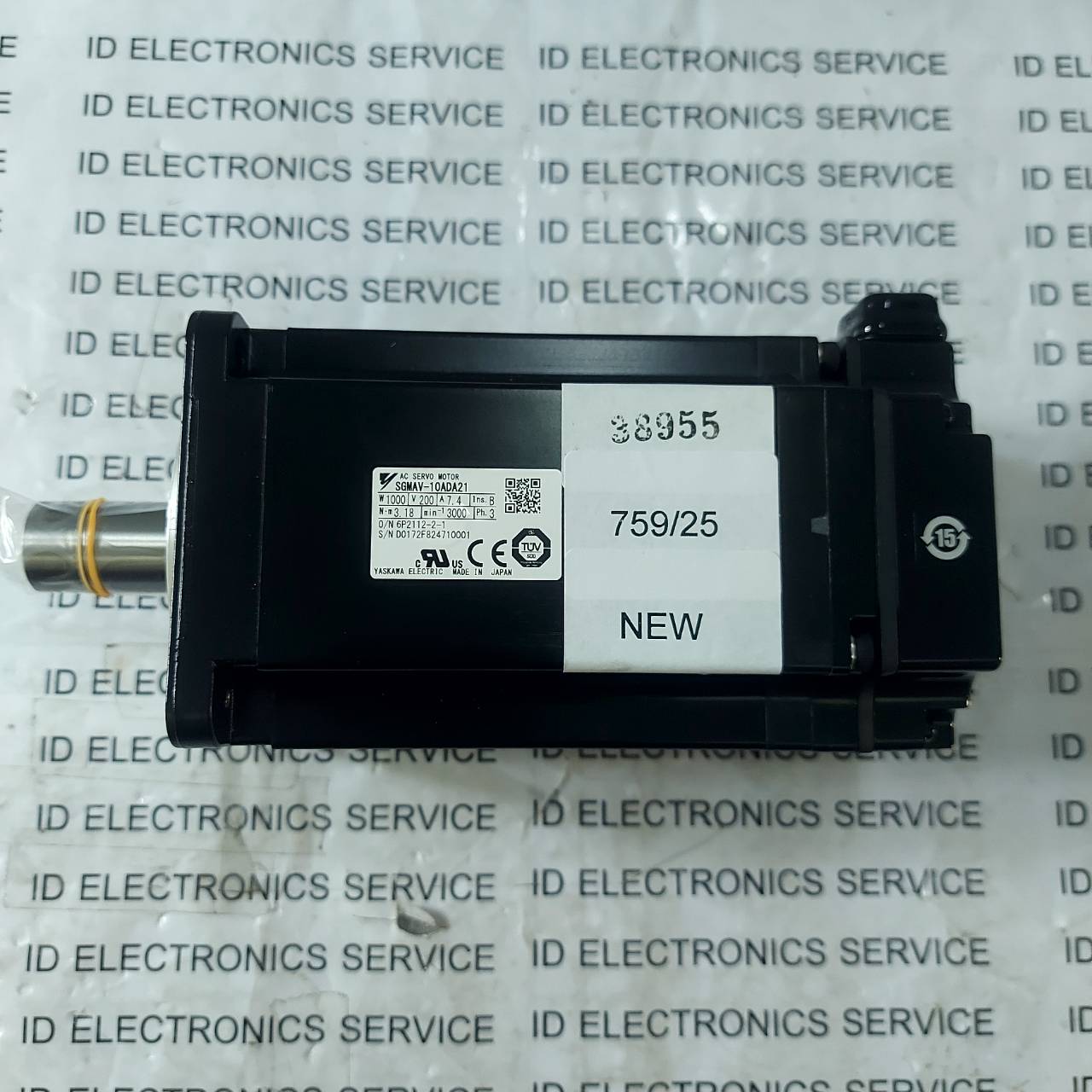 SGMAV-10ADA21 SERVO MOTOR " YASKAWA "