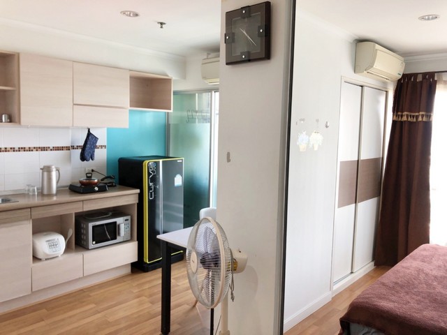 ให้เช่าคอนโด ลุมพินี เพลส รัชโยธิน ตึก D 28.5 ตร.ม.เฟอร์ครบ มีเครื่องซักผ้า ใกล้ BTS รัชโยธิน