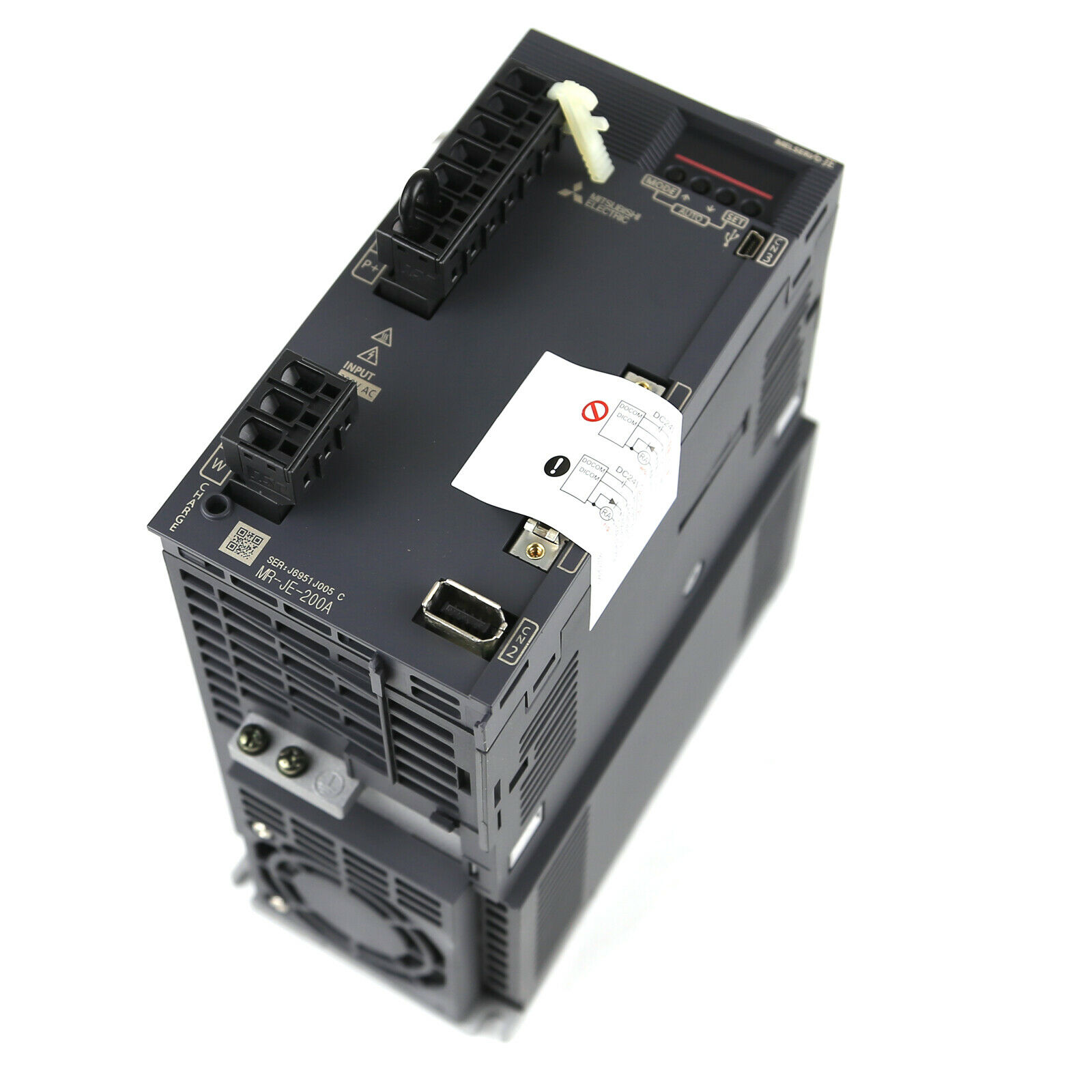 SERVO DRIVE " MITSUBISHI " รุ่น MR-JE-200A