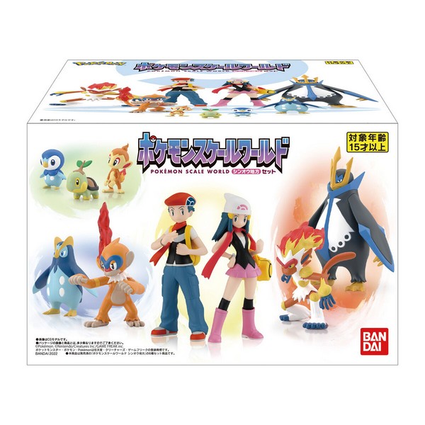 Pokemon Scale World - Sinnoh Set (Gen 4) Set