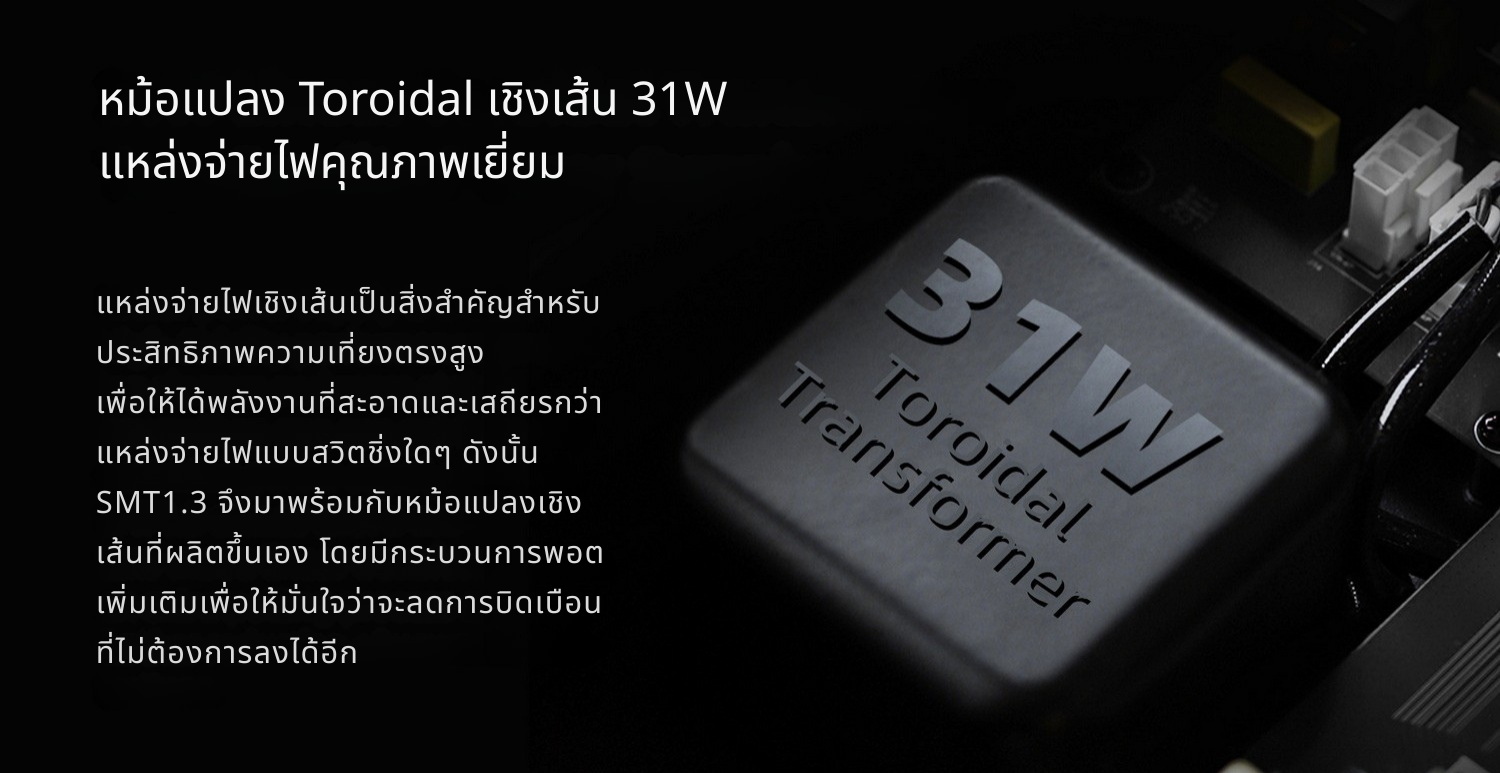 [PreOrder] Shanling SMT1.3 สตรีมเมอร์ Hi-Fi ยุคใหม่ รองรับ MQA Dual Hi-Res ประกันศูนย์ไทย
