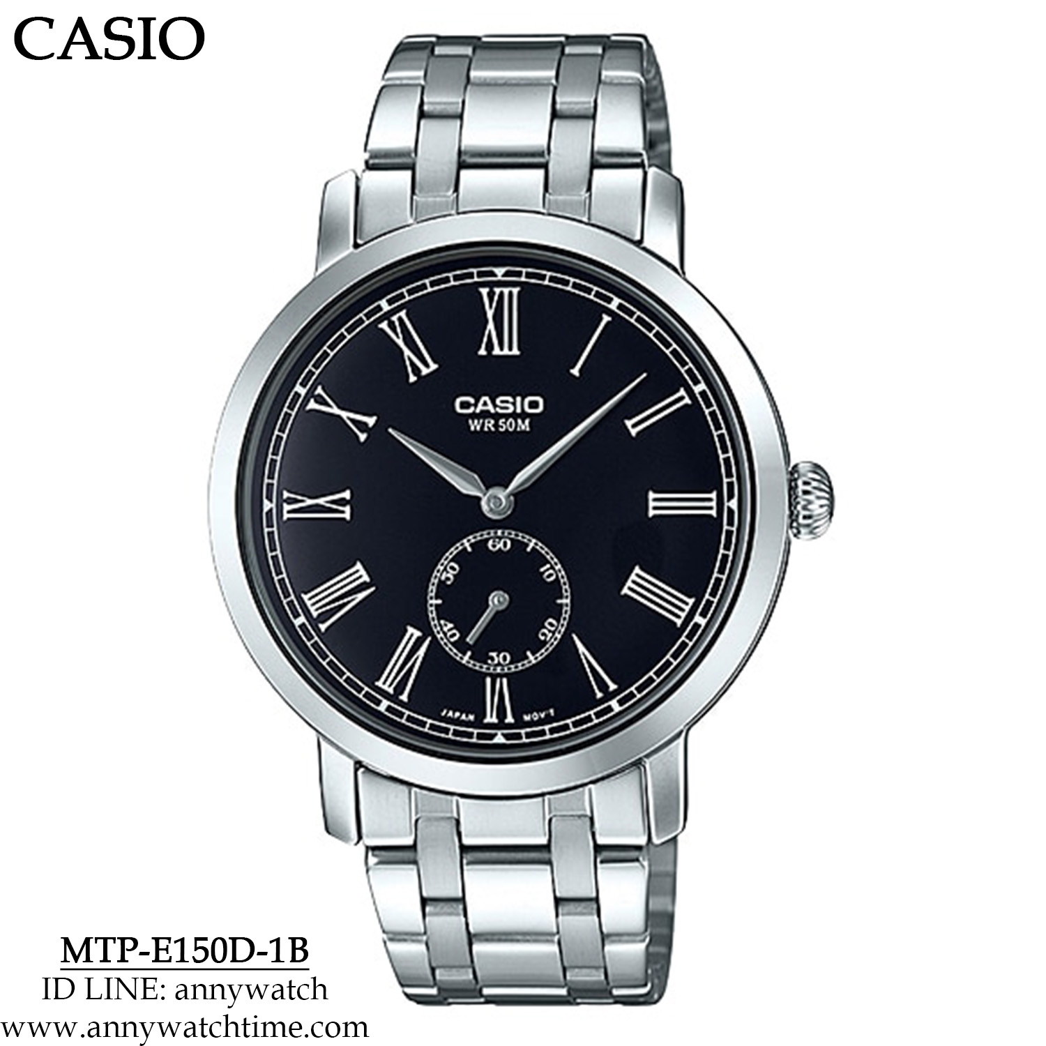 CASIO MTP-E150D-1B