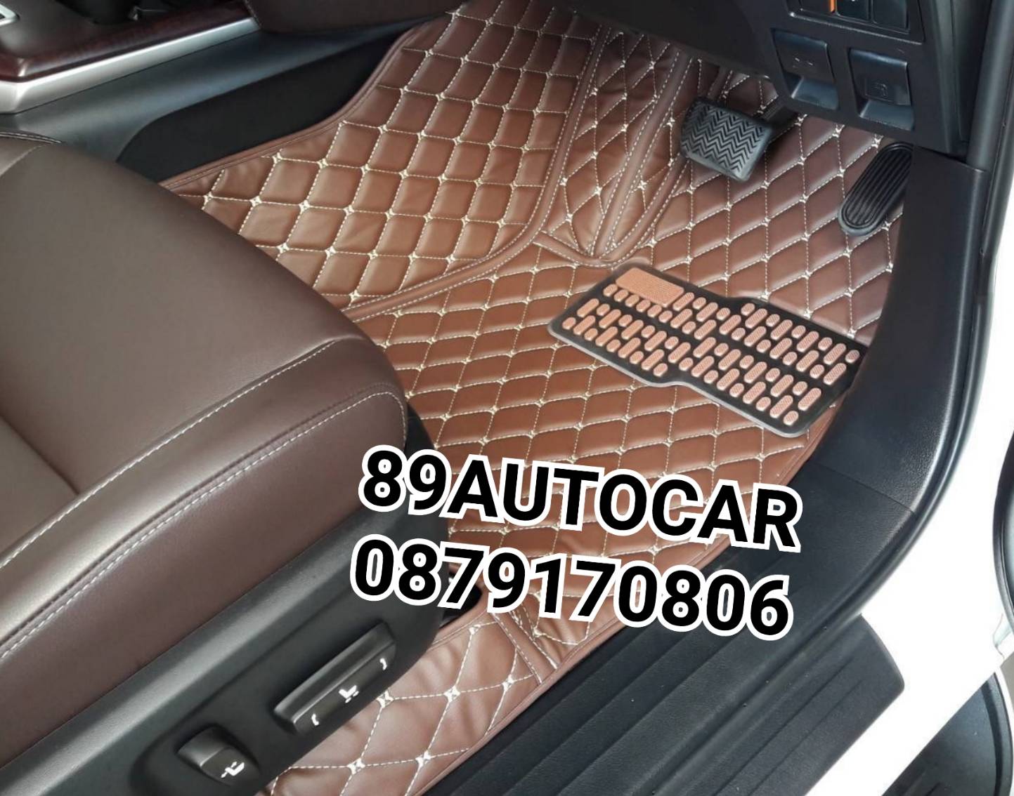 พรมรถยนต์ พรม6D Toyota Fortuner 2016-2021 เข้ารูป