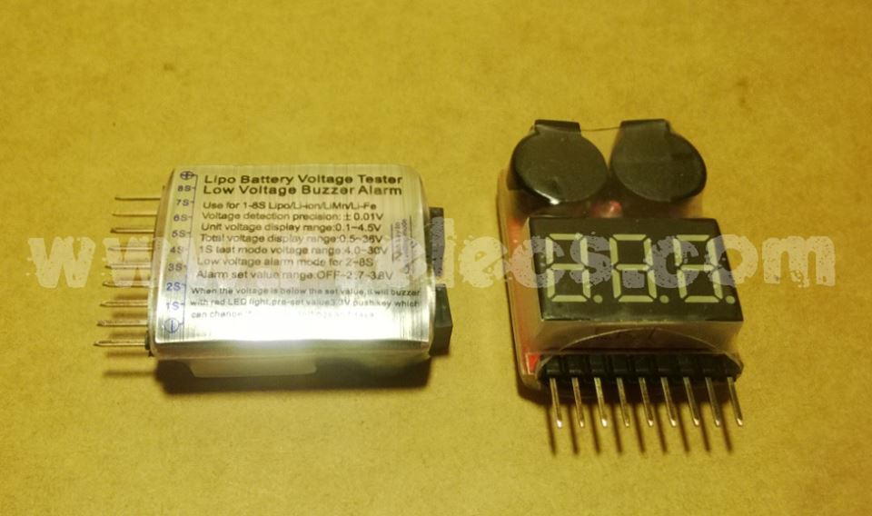 Lipo Battery Voltage Tester