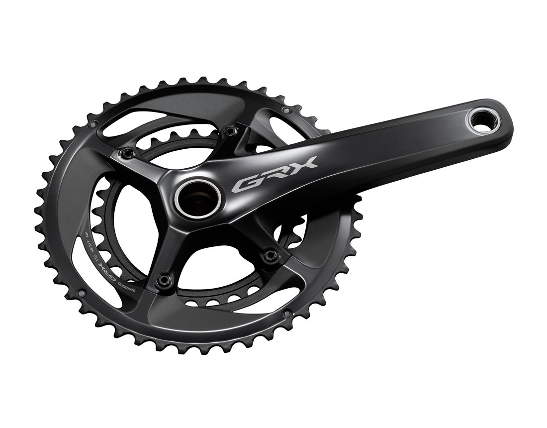 SHIMANO จานสองชั้น GRX, FC-RX810-2, 48/31T, 170MM, ไม่มีกะโหลก