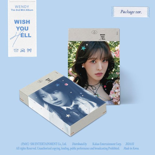 อัลบั้ม #WENDY - 2nd Mini Album Wish You Hell (Package Ver.) - รอนำเข้า 14- 25 วัน -