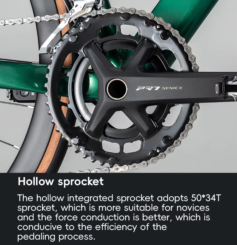 ROCKBROS GALE W3 38mm จักรยานเสือหมอบ 20 สปีด | เบรกน้ำมัน ขอบล้อ38mm 700C | ปี 2025