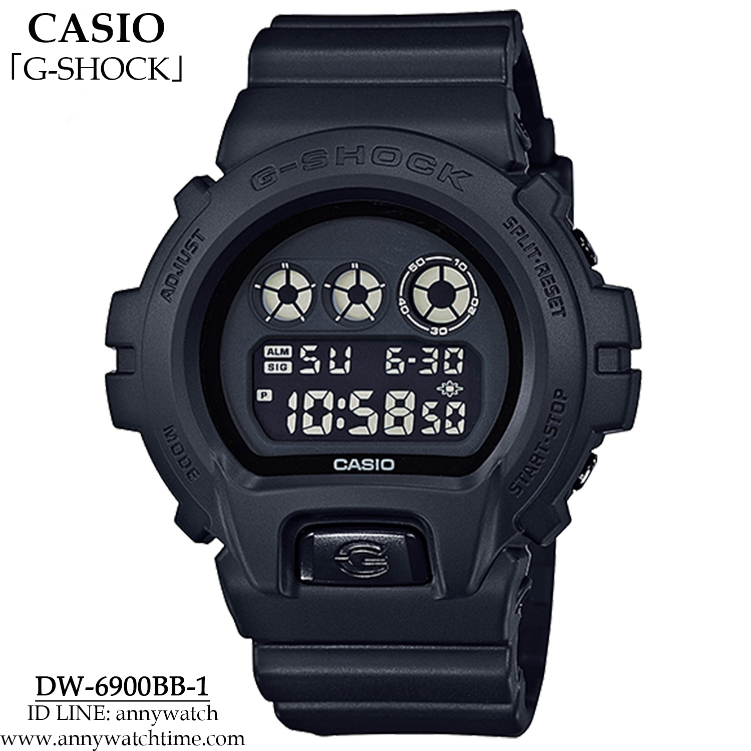G-SHOCK DW-6900BB-1