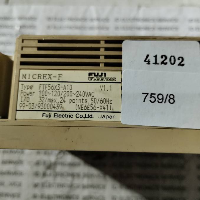 FTF56X3-A10 PLC " FUJI "