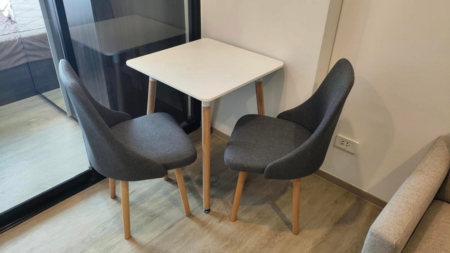 ให้เช่าคอนโดดิ ออริจิ้น ปลั๊ก แอนด์ เพลย์ รามอินทรา ตึก D 26.28 ตร.ม.ห้องใหม่ เฟอร์ครบ ใกล้รถไฟฟ้า